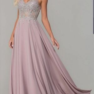 Gorgeous Mauve Formal Dtess NWT